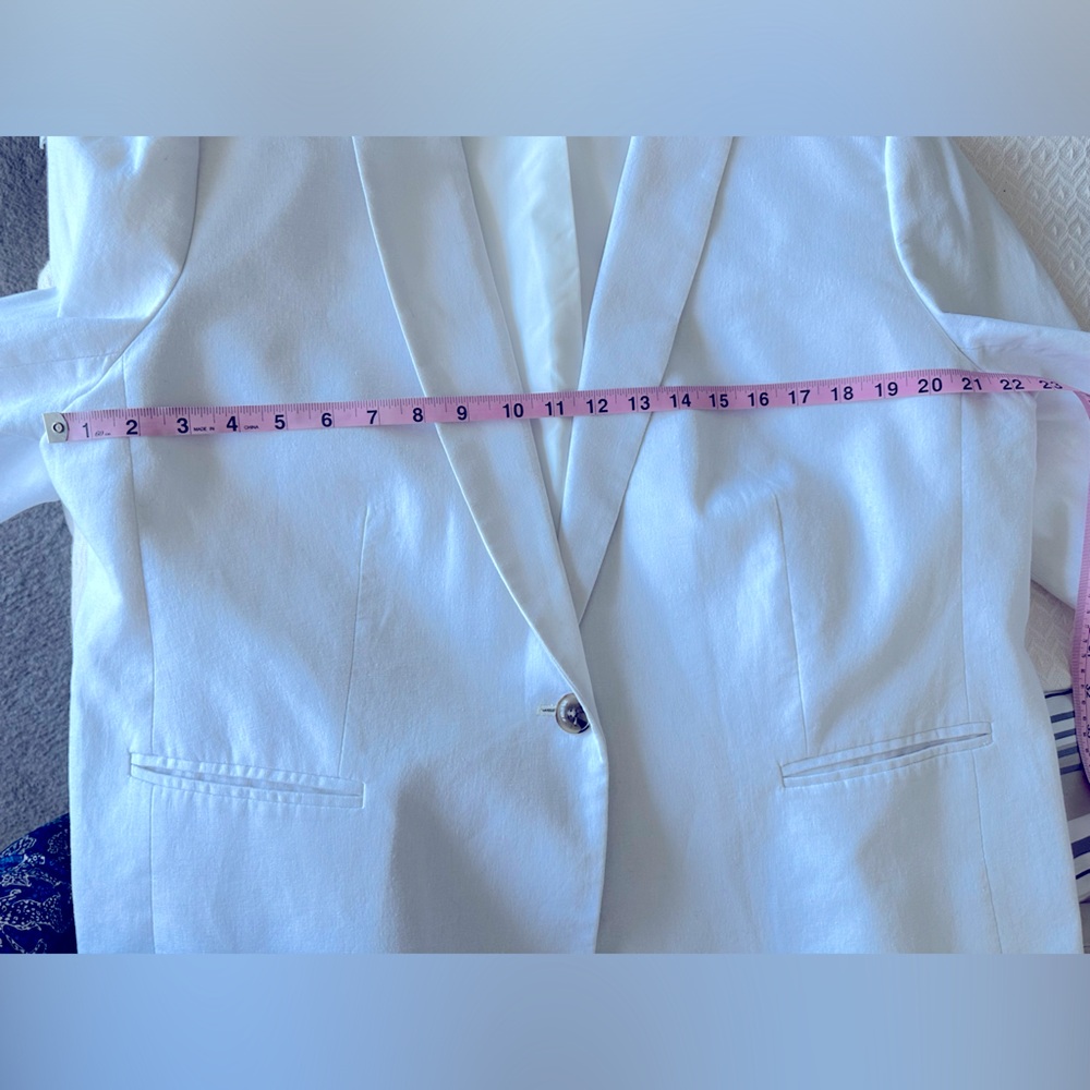 J. Crew Factory Two-Piece Suit in White Size 20 - Picture 6 of 10